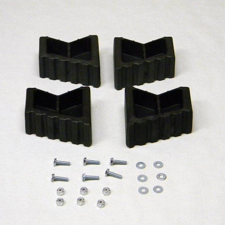 Boot Shoe Kit For Bauer Series 352, 354 Two-Way Fiberglass Stepladders